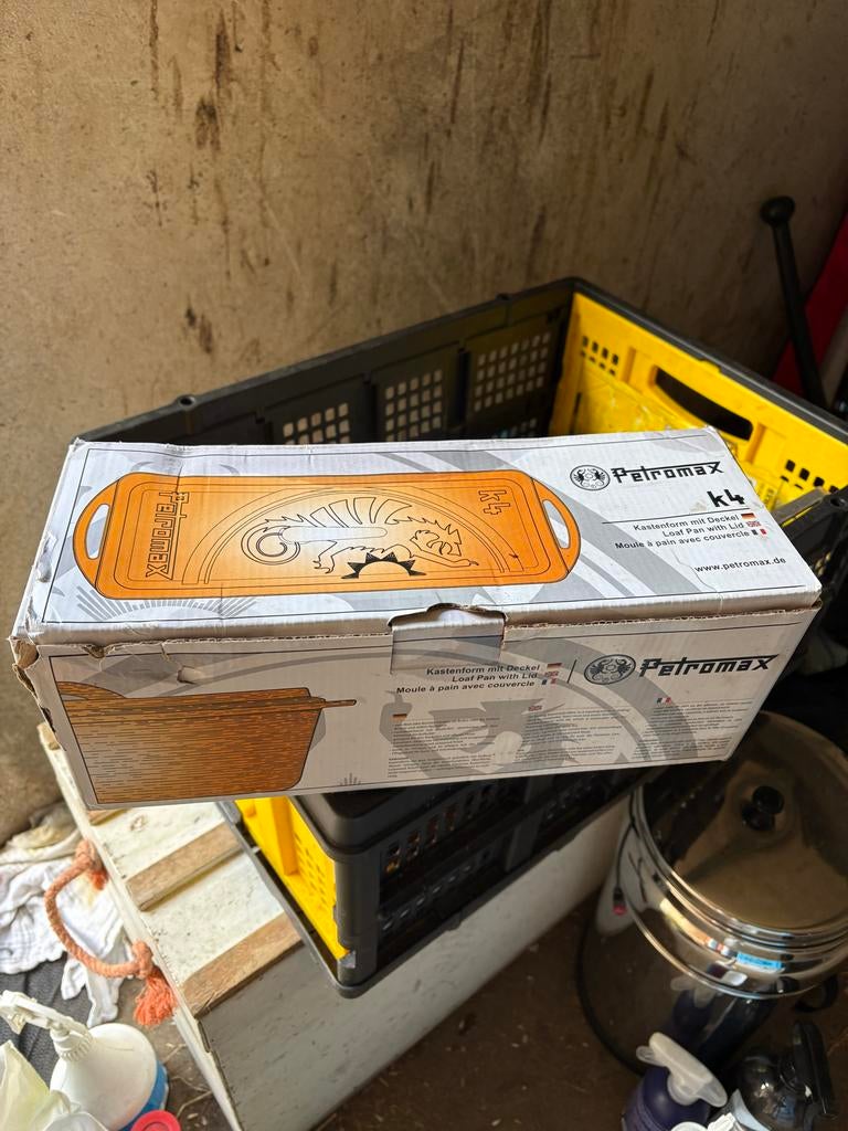 Petromax K4 Broodpan met Deksel, Ophalen, Zo goed als nieuw