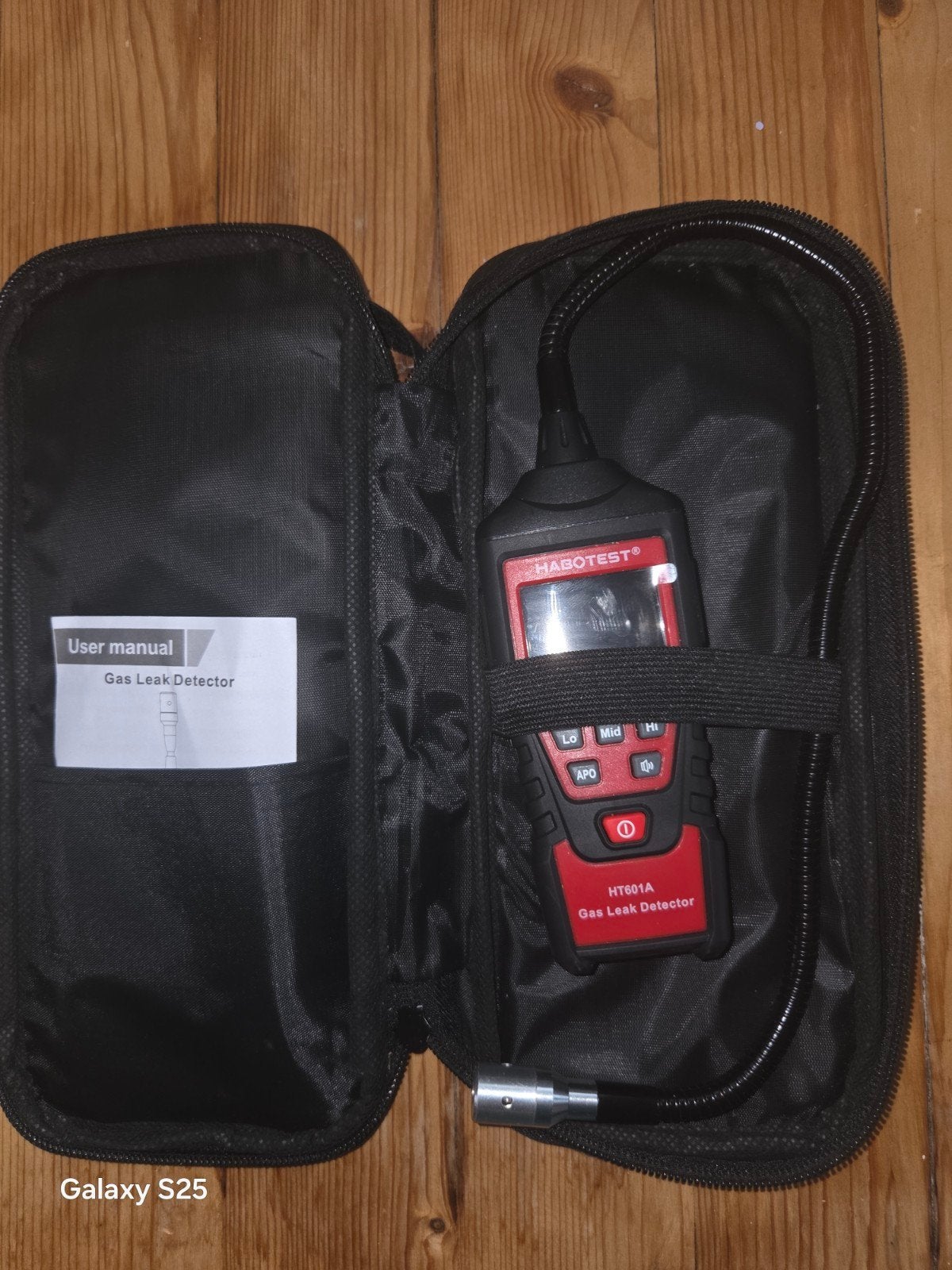 HABOTEST HT601A Gaslekdetector met draagtas, Doe-het-zelf en Verbouw, Ophalen of Verzenden, Nieuw, Overige meters