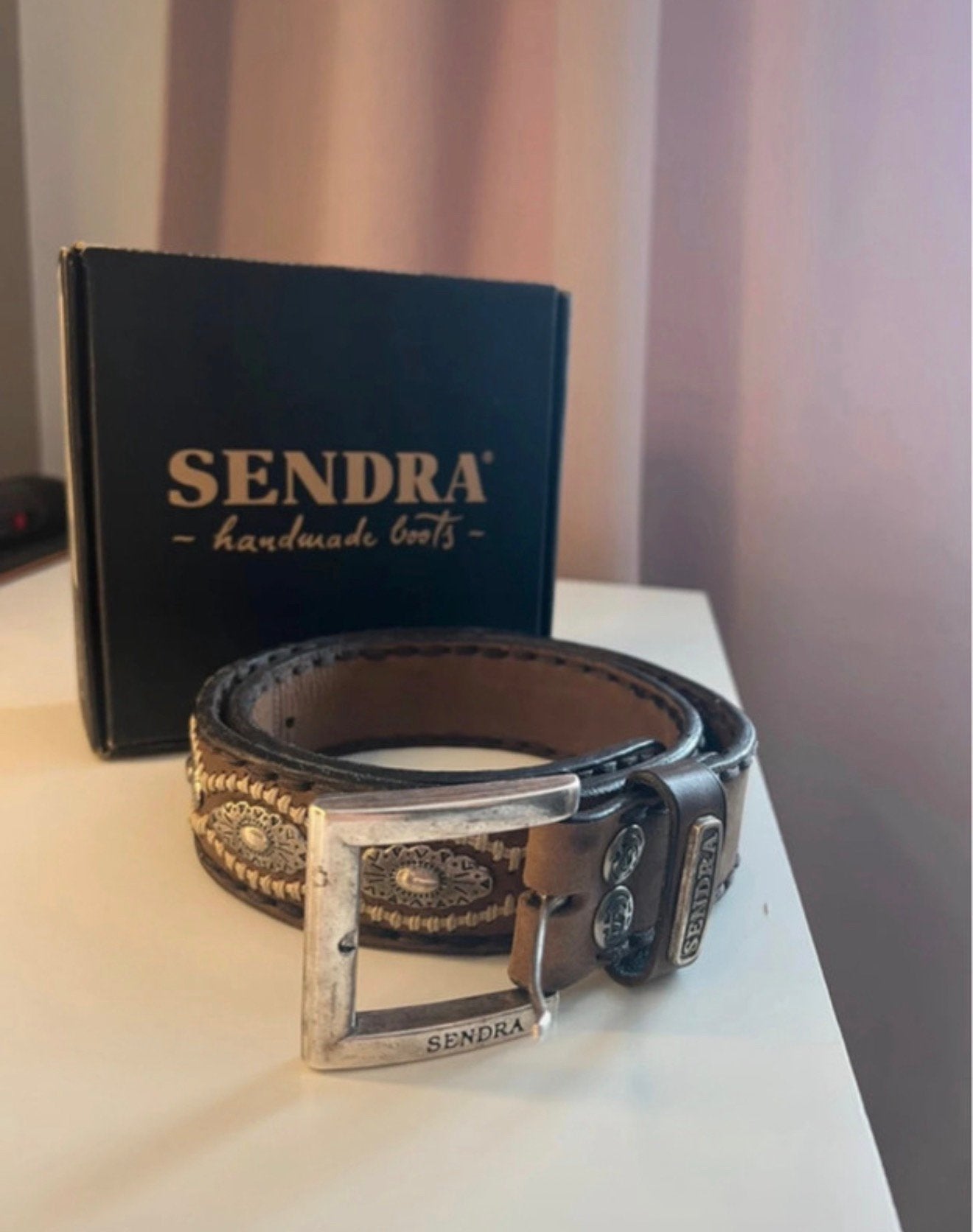 Sendra riem, 80 tot 90 cm, Echt leder, Heupriem, Ophalen of Verzenden