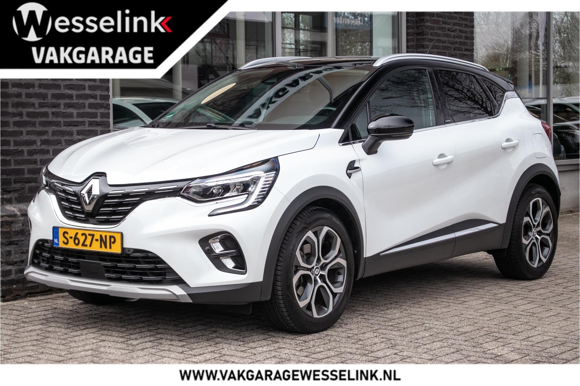 Renault Captur 1.6 E-Tech Plug-in Hybrid 160 Intens | Trekha, Auto's, Renault, Gebruikt, 4 cilinders, Wit, Plug-in hybride