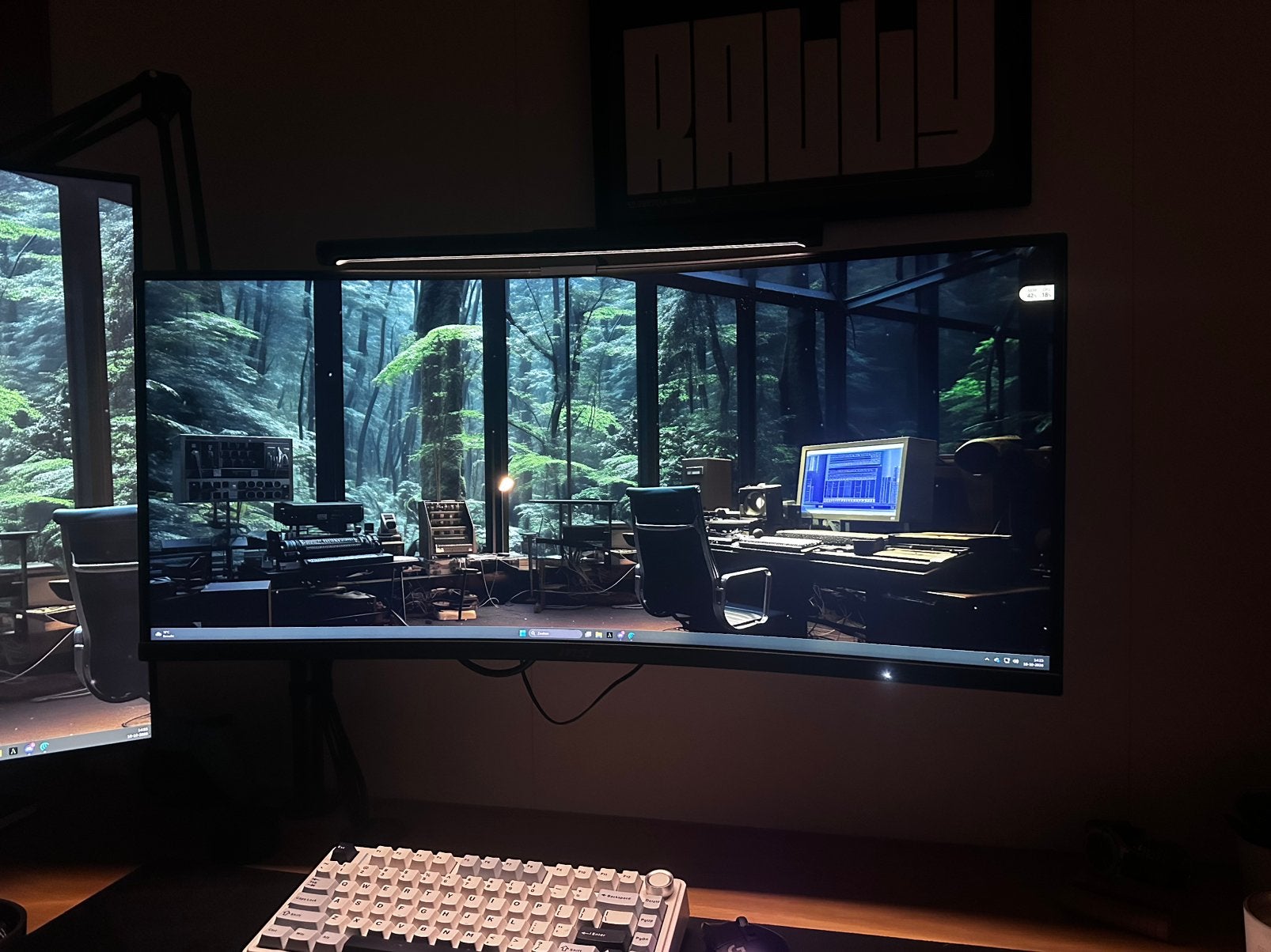 34” MSI MAG342CQR Monitor 144hz, Computers en Software, 101 t/m 150 Hz, VA, Zo goed als nieuw, Curved