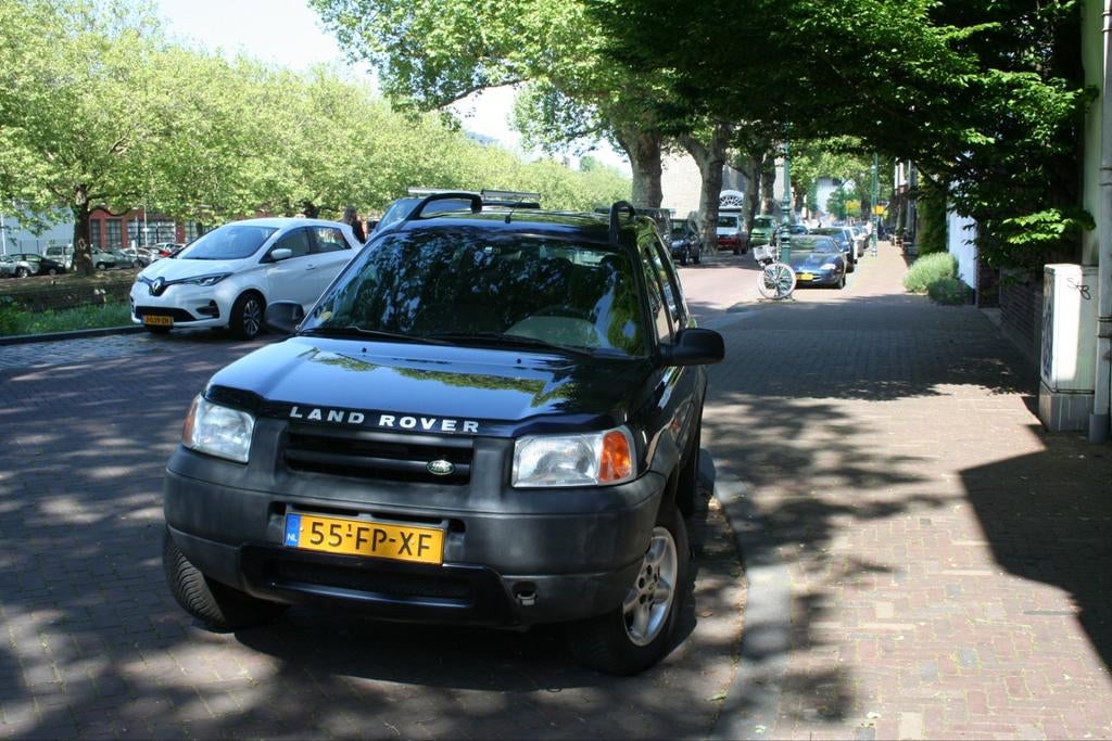 Land Rover Freelander 1.8 I 5DR 4WD 2000 Blauw, 1355 kg, Stof, 4 cilinders, 2000 kg