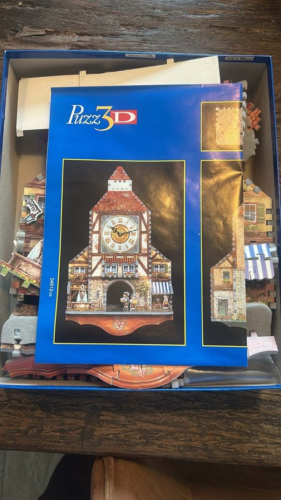3d puzzel klok met toren, Ophalen of Verzenden, Minder dan 500 stukjes, Rubik's of 3D-puzzel