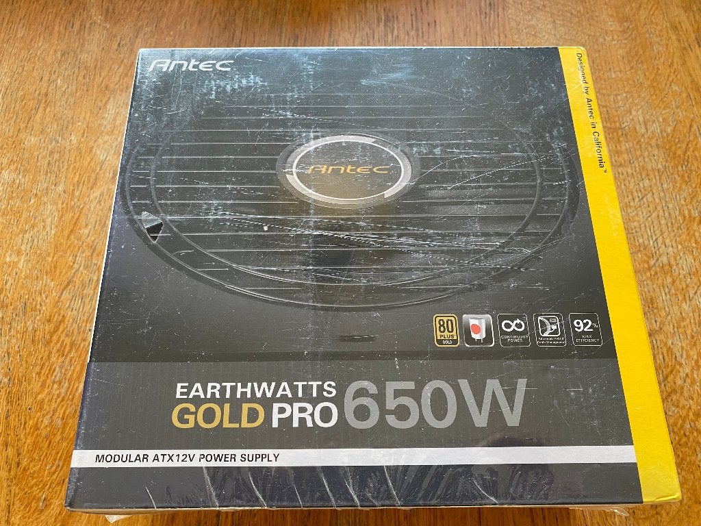 Antec - Earthwatts Gold Pro 650W (Nieuw)., Computers en Software, Verzenden, Nieuw