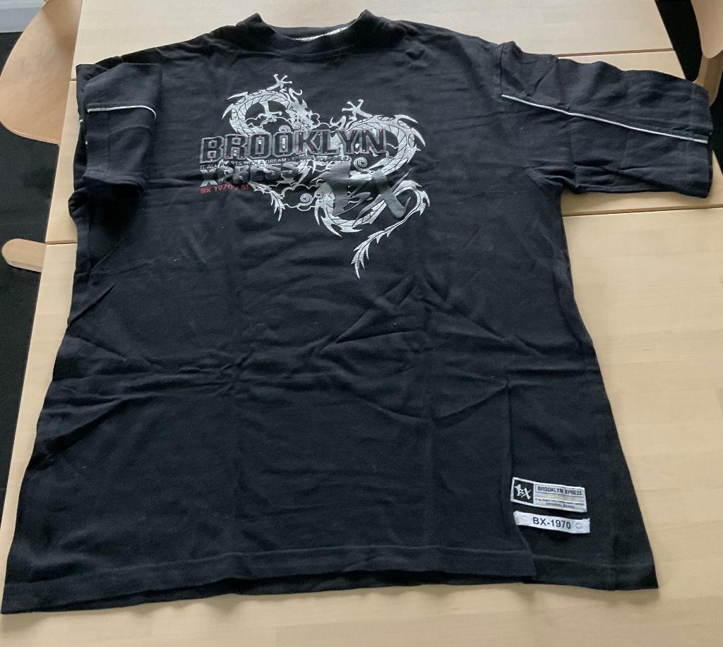 Brooklyn Xpress T-shirt, Ophalen of Verzenden, Nieuw, Maat 48/50 (M), Zwart