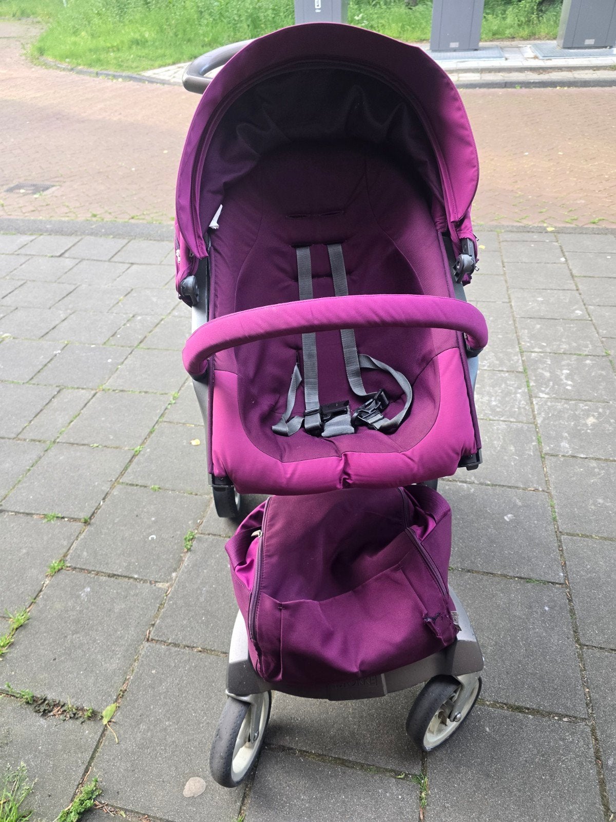 stokke kinder wagen, Gebruikt, Duowagen, Ophalen, Kinderwagen