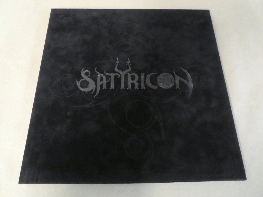 Satyricon – 3LP Picture disc Box Set + slipmat (nieuwstaat), Picture disc, Verzenden, Zo goed als nieuw, 12 inch