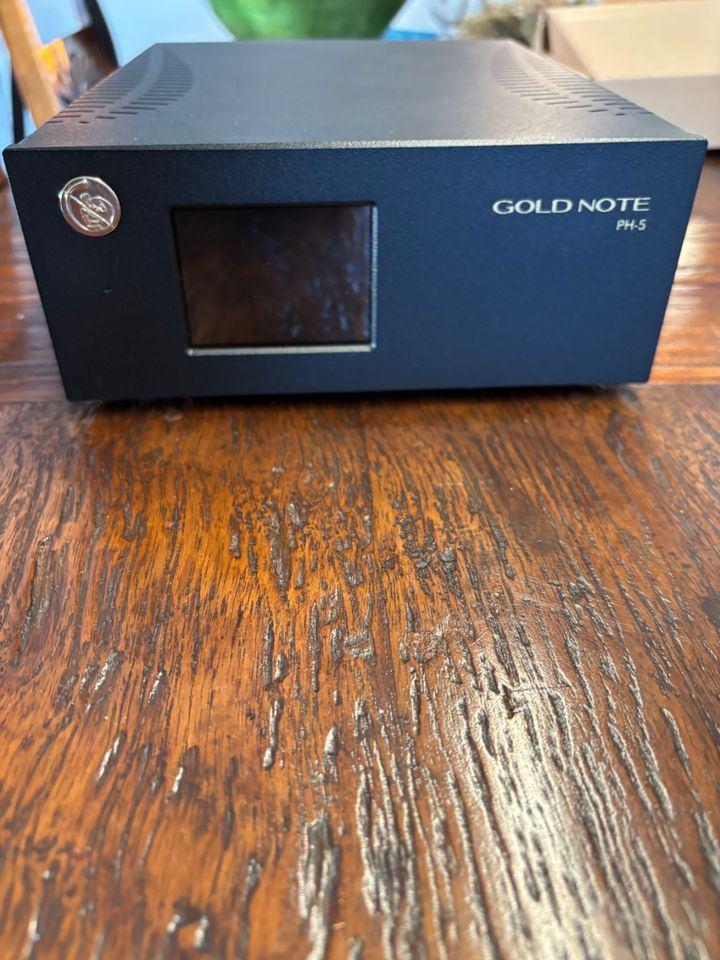 Goldnote PH 5 phono voorversterker, Audio, Tv en Foto, Versterkers en Receivers, Ophalen of Verzenden, Zo goed als nieuw, Minder dan 60 watt