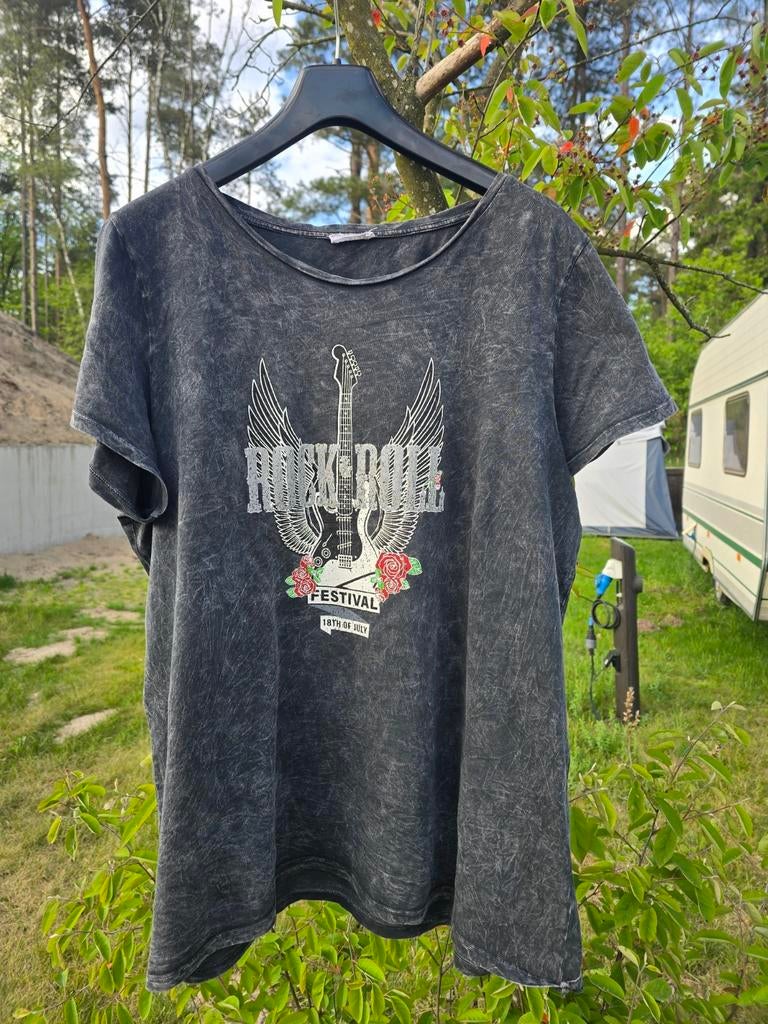 Paprika L stoer tshirt shirt grijs maat 48, Maat 46/48 (XL) of groter, Ophalen of Verzenden, Zo goed als nieuw, Korte mouw