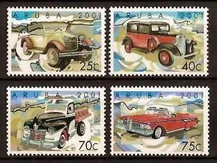 Aruba 266/9 postfris Klassieke auto's 2001, Ophalen of Verzenden, Postfris
