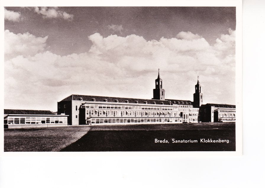 BREDA,- Sanatorium Klokkenberg.  27-07, Ophalen of Verzenden, 1940 tot 1960, Ongelopen, Noord-Brabant