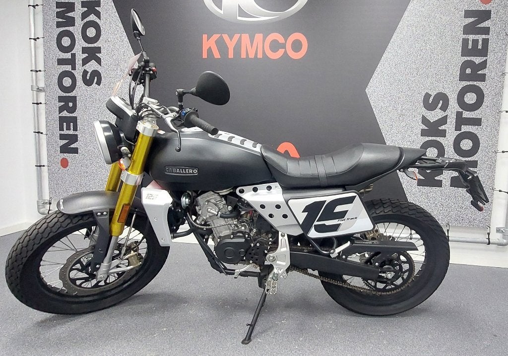 Fantic Caballero Flattrack 125 uit 2022, Motoren, Occasion, Bedrijf, Fantic, 125 cc