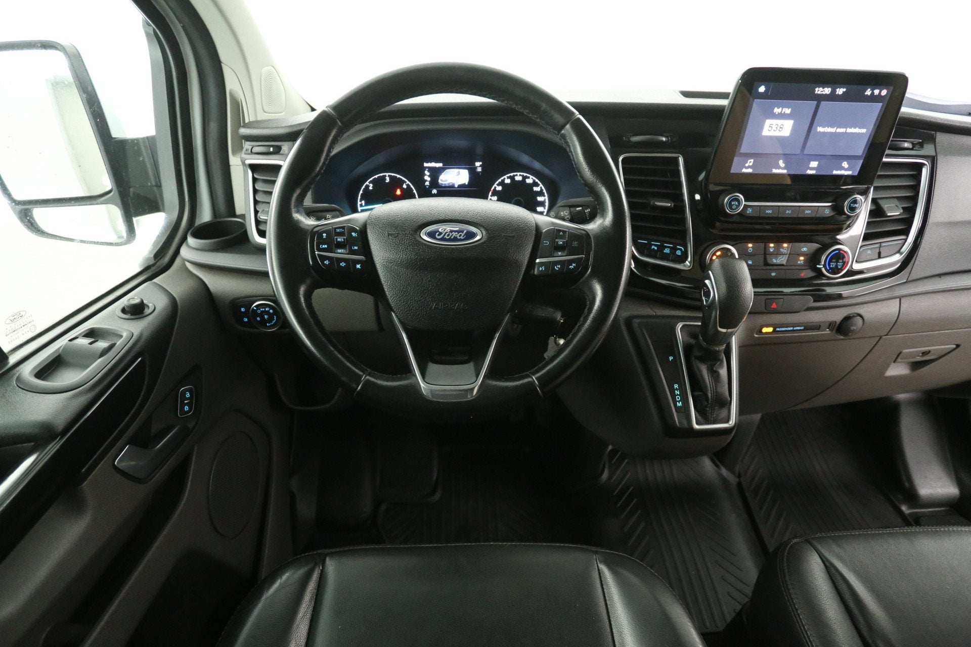 Ford Transit Custom 2.0 TDCI L1H1 185PK Sport | Automaat | A, Auto's, Automaat, Gebruikt, LED verlichting, Wit