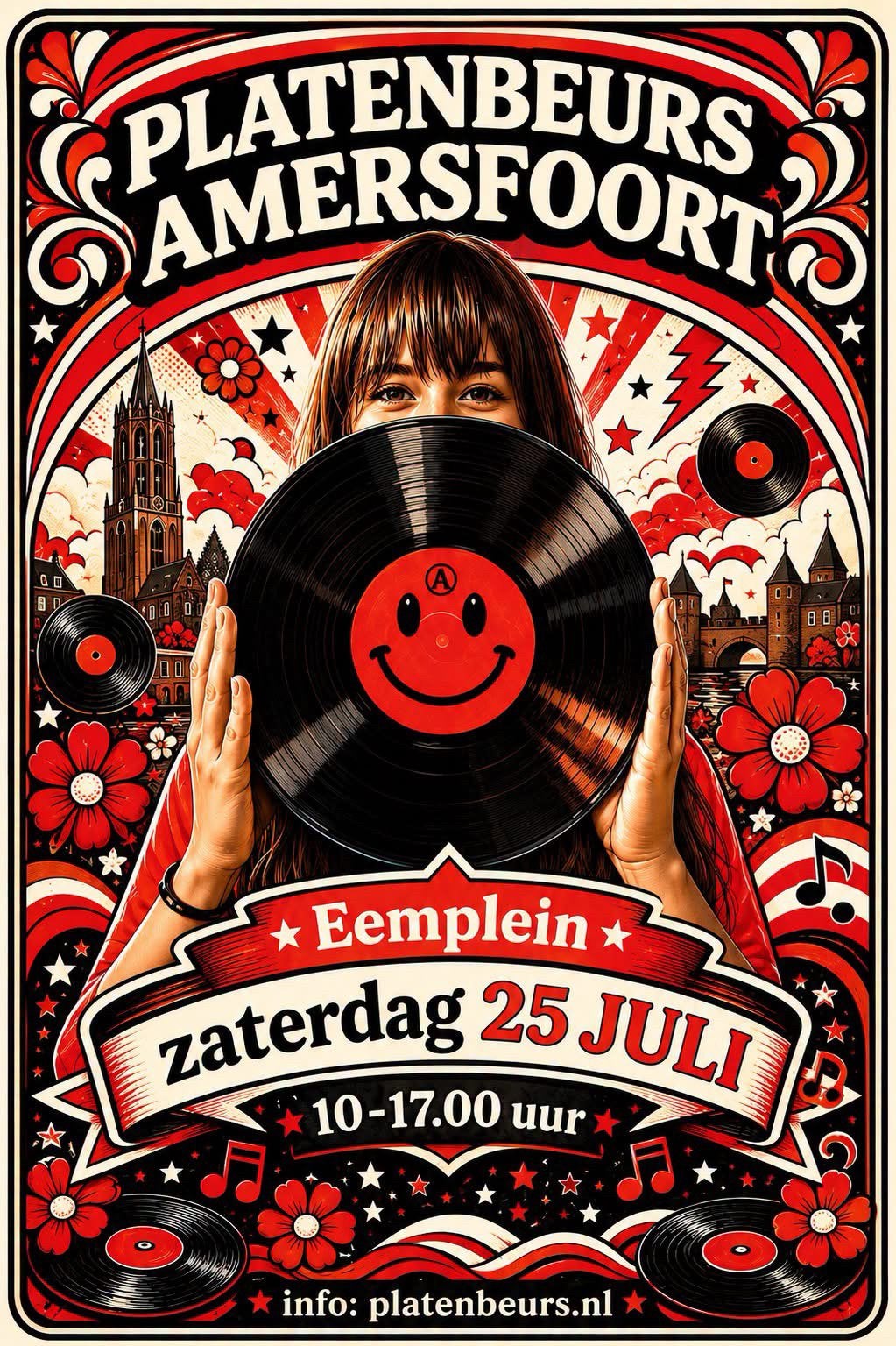 Platenbeurs Amersfoort Eemplein zaterdag 25 juli Veel Single, Cd's en Dvd's, Vinyl Singles, Ophalen of Verzenden