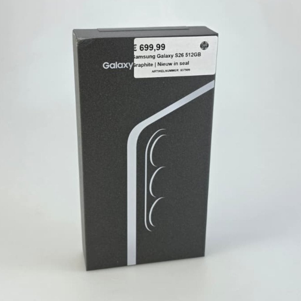 Samsung Galaxy S26 512GB Graphite | Nieuw in seal, Samsung, Nieuw, Support@Samsung.com, 129, Samsung-ro, Yeongtong-gu
Suwon-si, Gyeonggi-do 16677
South Korea