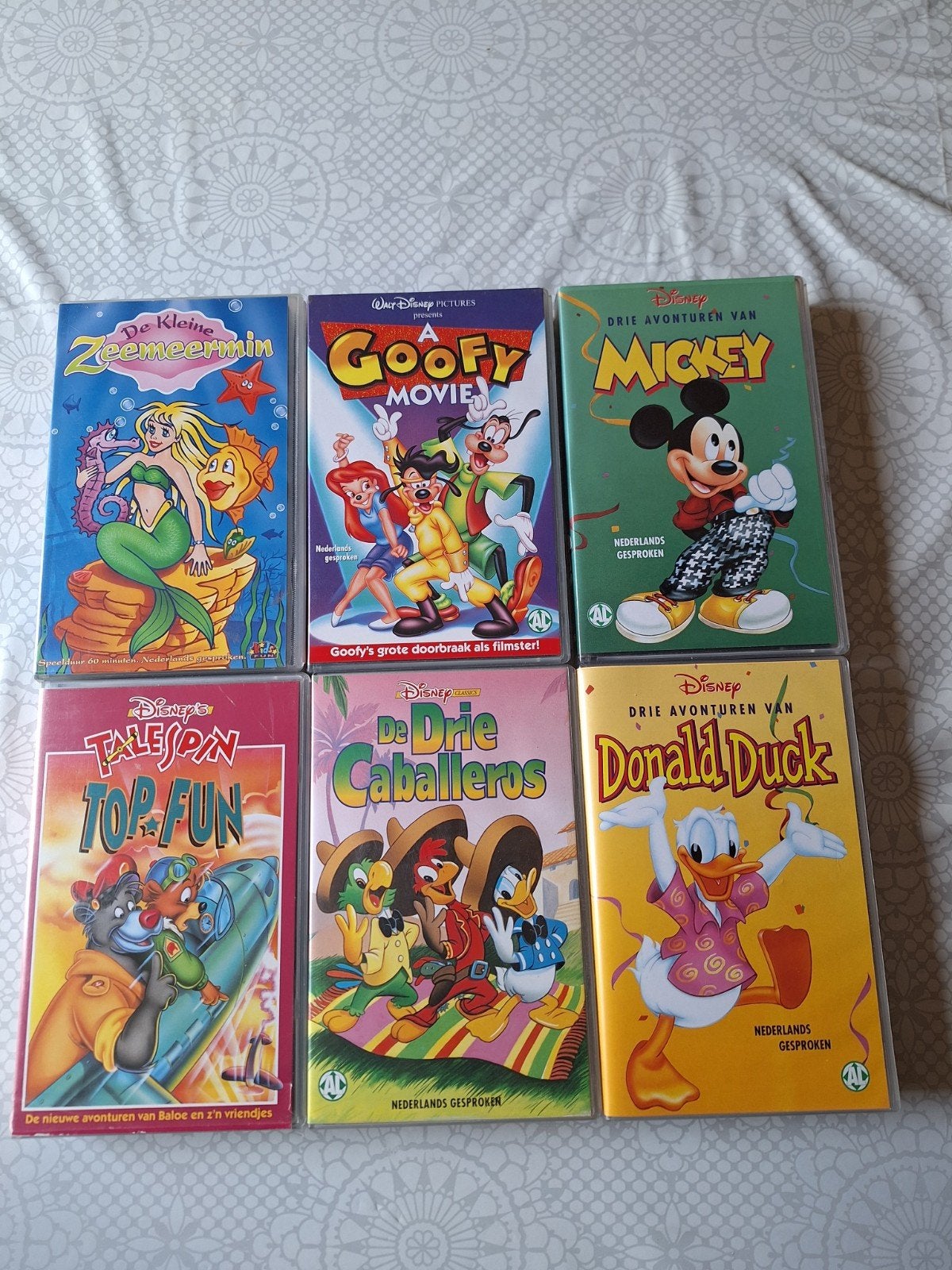 videobanden walt disney €1.00 per stuk, Cd's en Dvd's, VHS | Kinderen en Jeugd, Alle leeftijden, Ophalen of Verzenden, Zo goed als nieuw