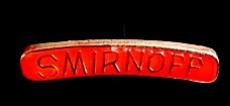 Smirnoff pin- rood, Verzenden, Nieuw, Merk, Speldje of Pin