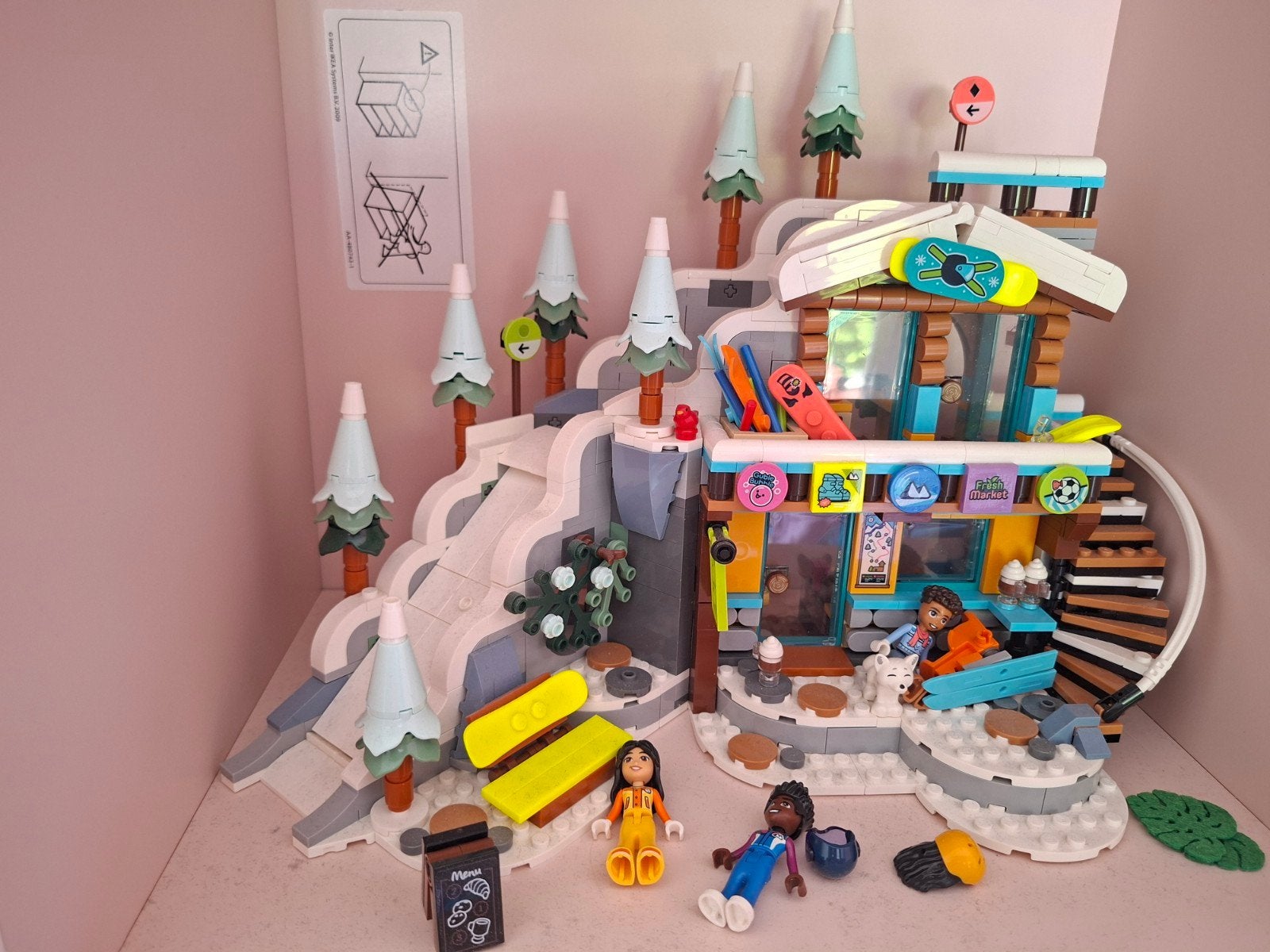 Lego Friends Ski Resort: Avontuur in de Sneeuw, Ophalen of Verzenden, Zo goed als nieuw