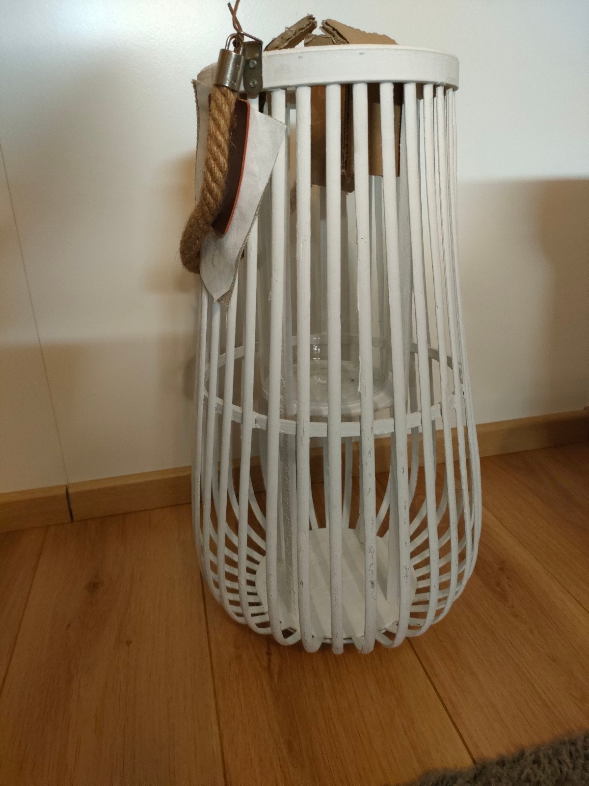 Riverdale Lantaarn Wit - nieuw, Huis en Inrichting, Woonaccessoires | Kandelaars en Kaarsen, Riverdale, Lantaarn, Wit, Nieuw