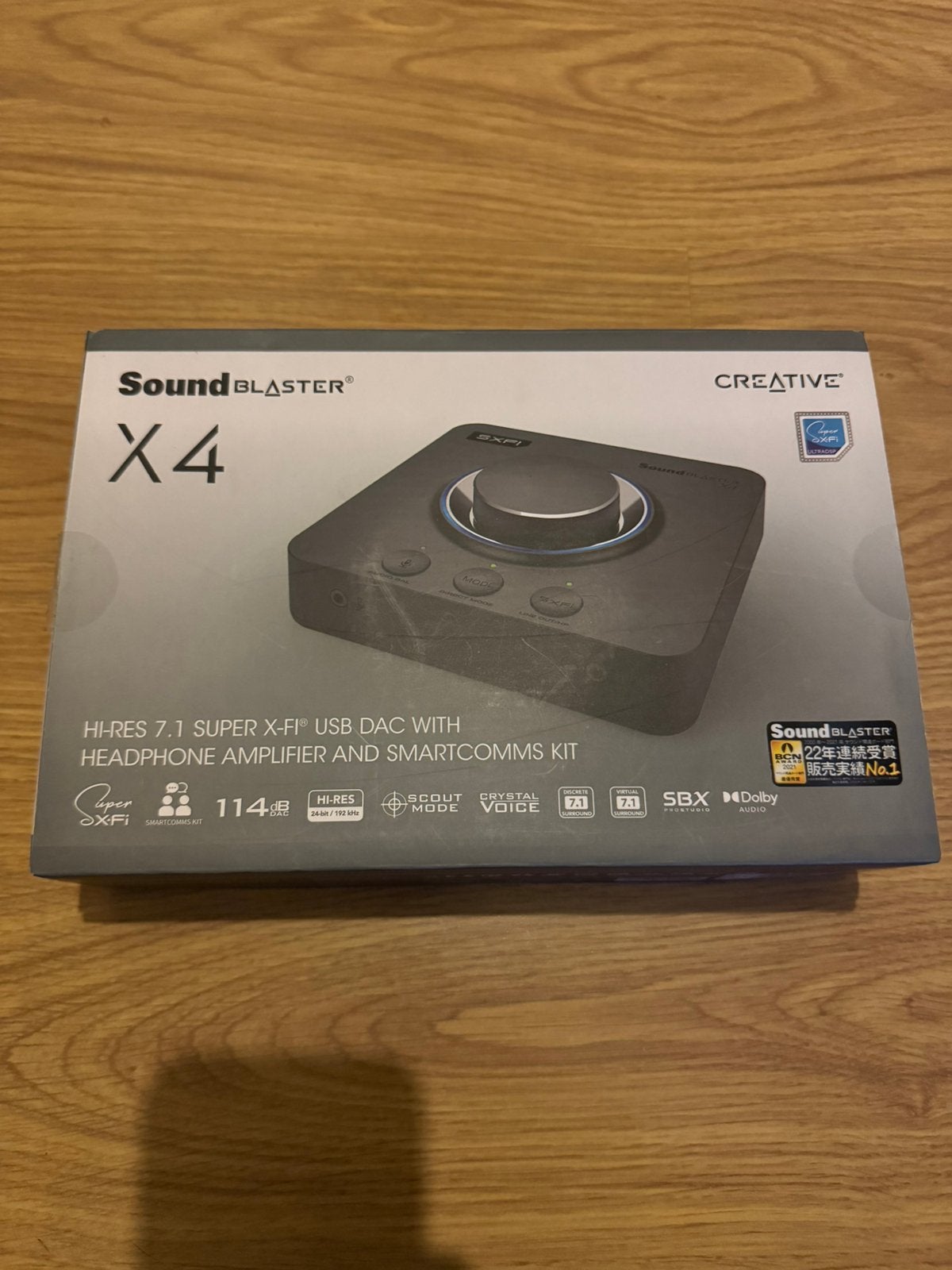 Soundblaster X4 ZGAN, Ophalen of Verzenden, Zo goed als nieuw, Extern