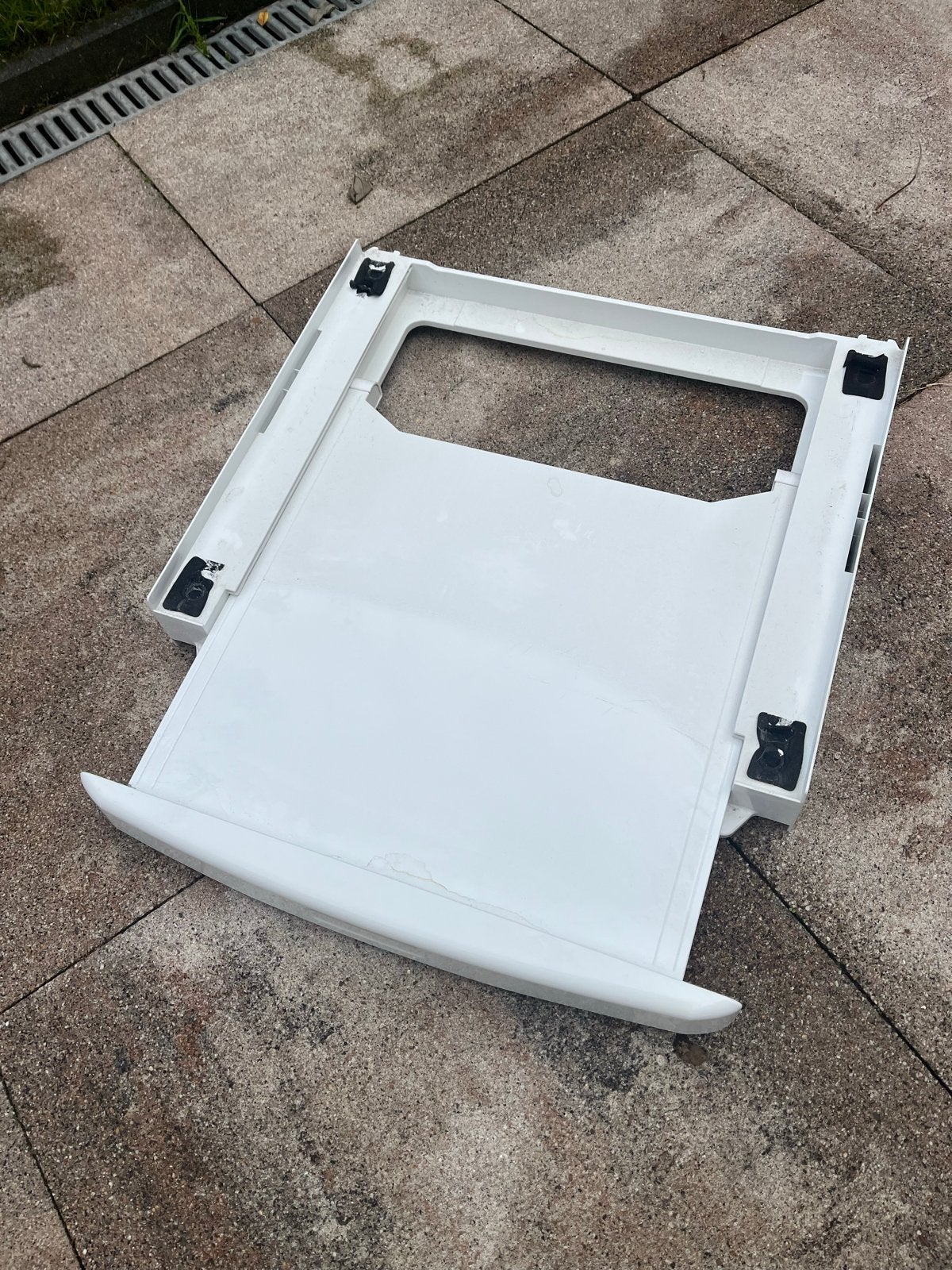 Universele wasmachine/droger onderstel met lade, Ophalen, Gebruikt