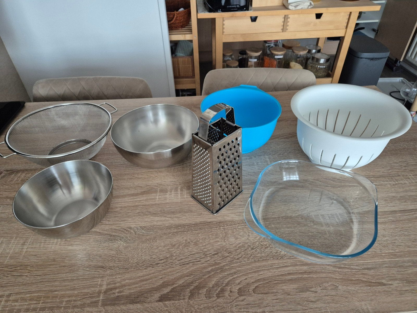 keuken spullen, Huis en Inrichting, Ophalen, Rechthoekig, Riet