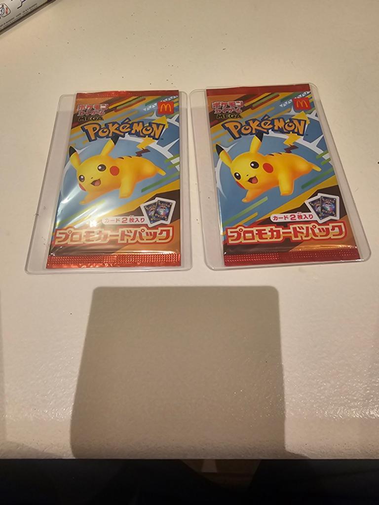 Pokémon McDonald's Promokaart Pakketten (2 stuks), Ophalen of Verzenden, Nieuw, Booster