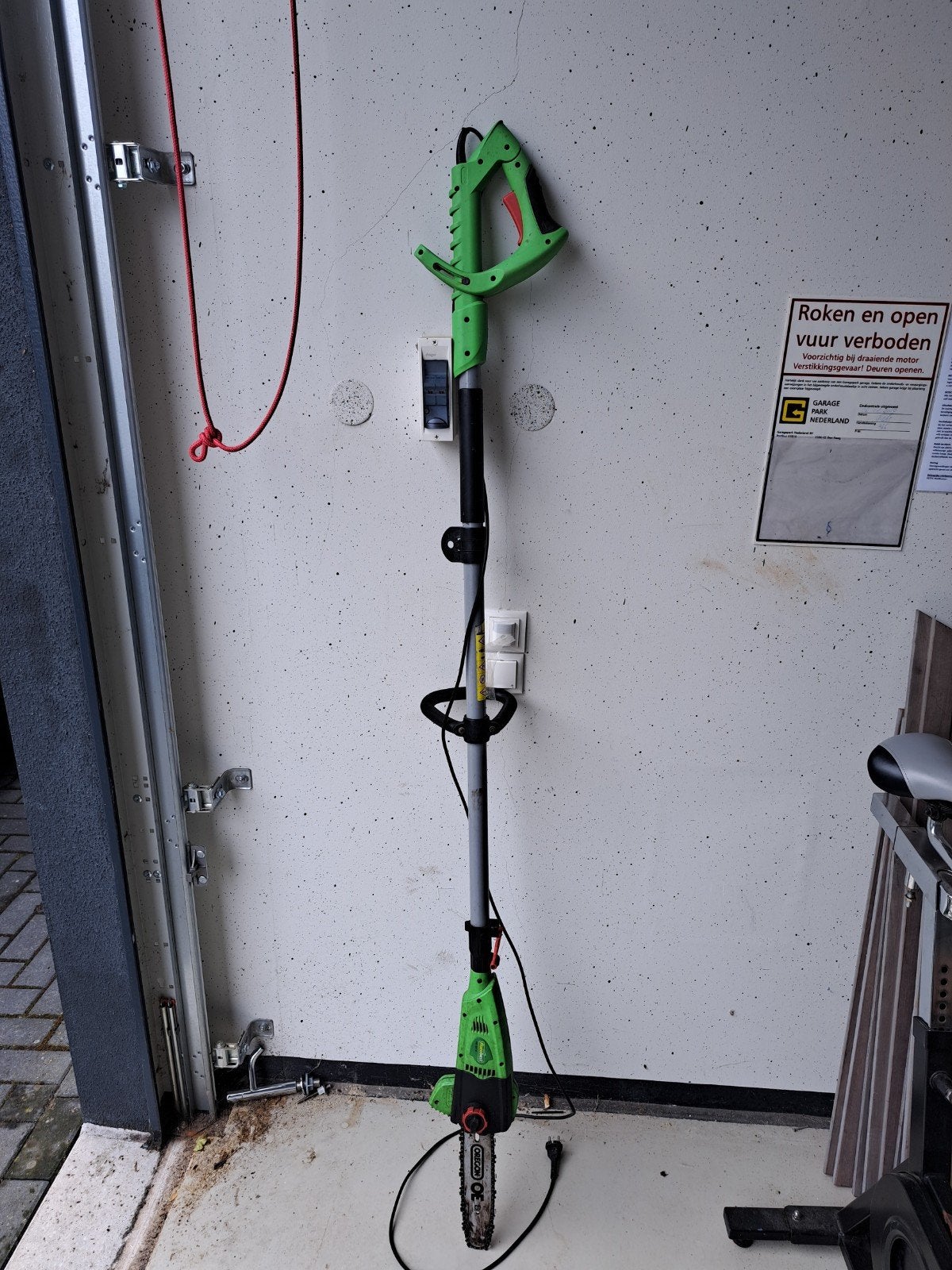 Florabest FHE 550 A1 Telescopische Heggenscharen, Tuin en Terras, Ophalen, Gebruikt, Telescopisch