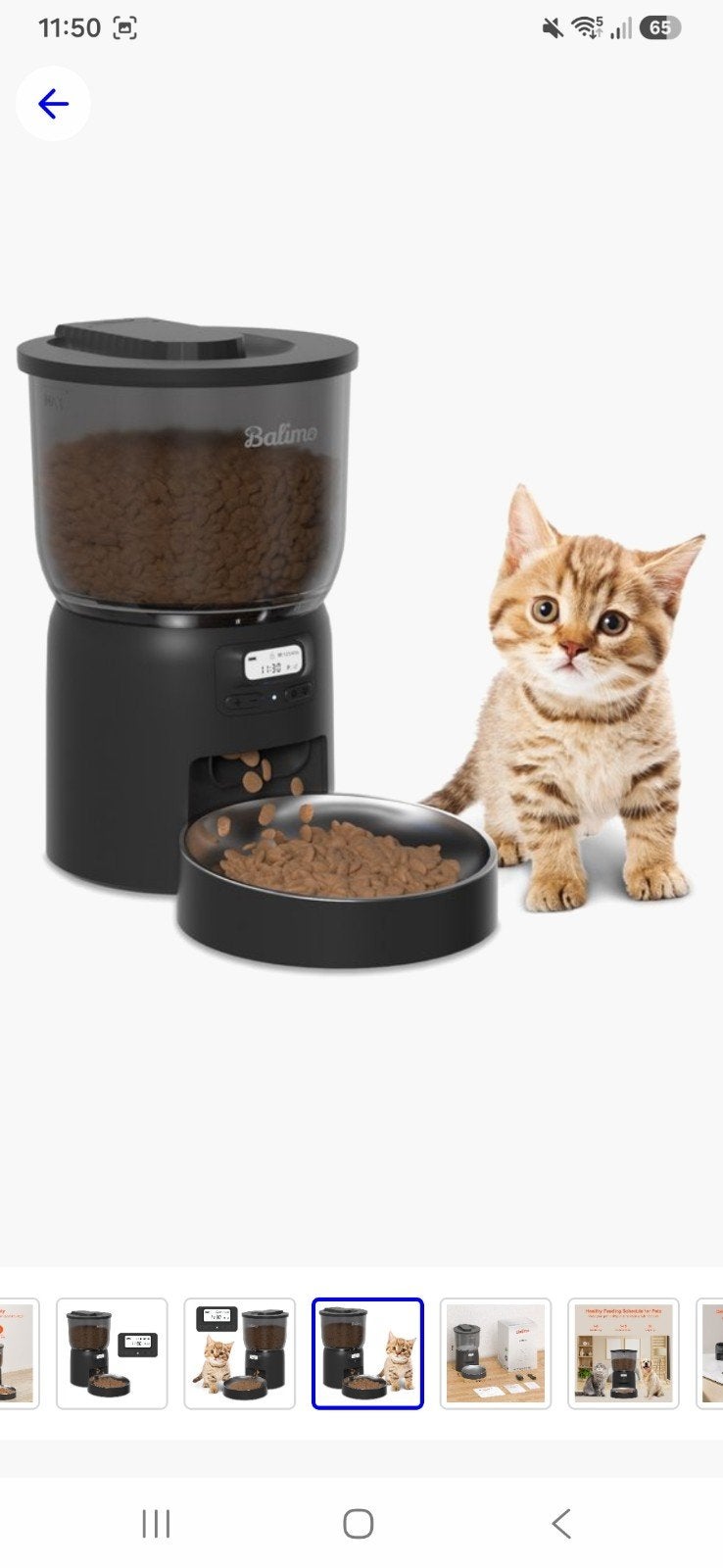 automatische voer automaat voor kat of kleine hond, Ophalen of Verzenden