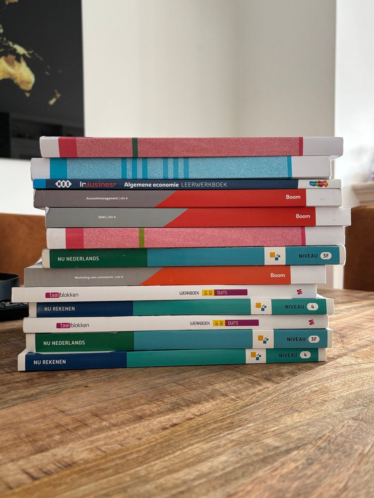 Junior Accountmanager niveau 4 boeken, Ophalen of Verzenden, Gelezen, Overige niveaus, Economie