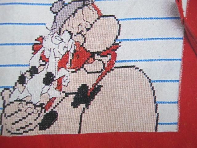 Borduurpatroon  Asterix,  Edifix en Obelix zie foto`s  9976, Verzenden, Nieuw, Handborduren, Patroon