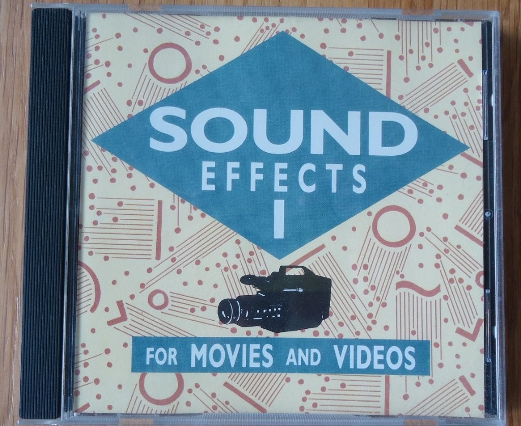 Originele CD Sound Effects For Movies And Videos Volume 1., Inclusief doosje, Ophalen of Verzenden, Zo goed als nieuw, Album