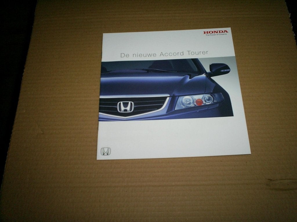 Honda De Nieuwe Accord Tourer 2003 16 pag., Verzenden, Zo goed als nieuw, Honda