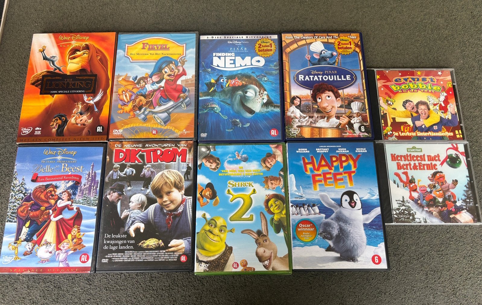 Diverse kinder dvd en cds “per stuk te koop”, Alle leeftijden, Ophalen of Verzenden, Zo goed als nieuw, Overige typen
