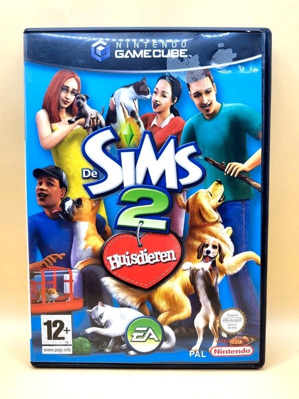 De Sims 2 Huisdieren - Nintendo Gamecube, Nintendo, Nintendo support, 1 speler, Eén computer