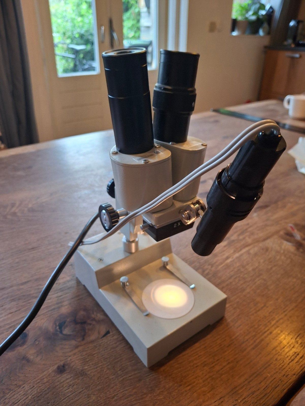 Euromex Microscoop Model STO 40109, Audio, Tv en Foto, Ophalen of Verzenden, Zo goed als nieuw, Minder dan 400x, Stereomicroscoop