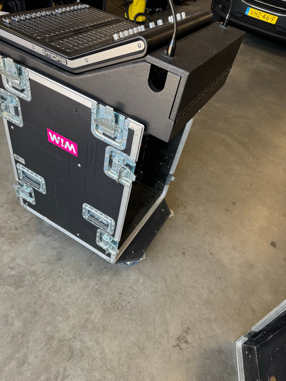 Complete DW Drumstel met Slimme Riser en Midas M32 Mixrack, Ophalen, Gebruikt, Overige merken