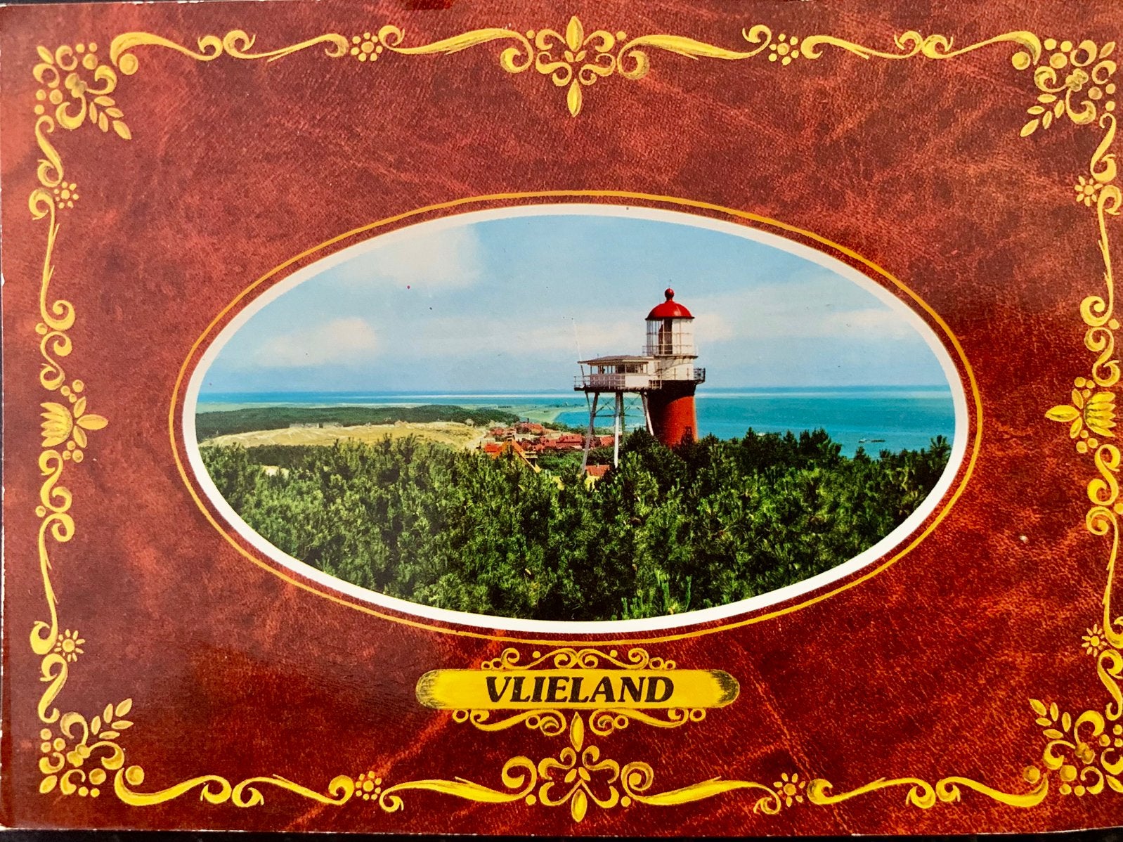 Vlieland, vuurtoren., Ophalen of Verzenden, Gelopen, Waddeneilanden