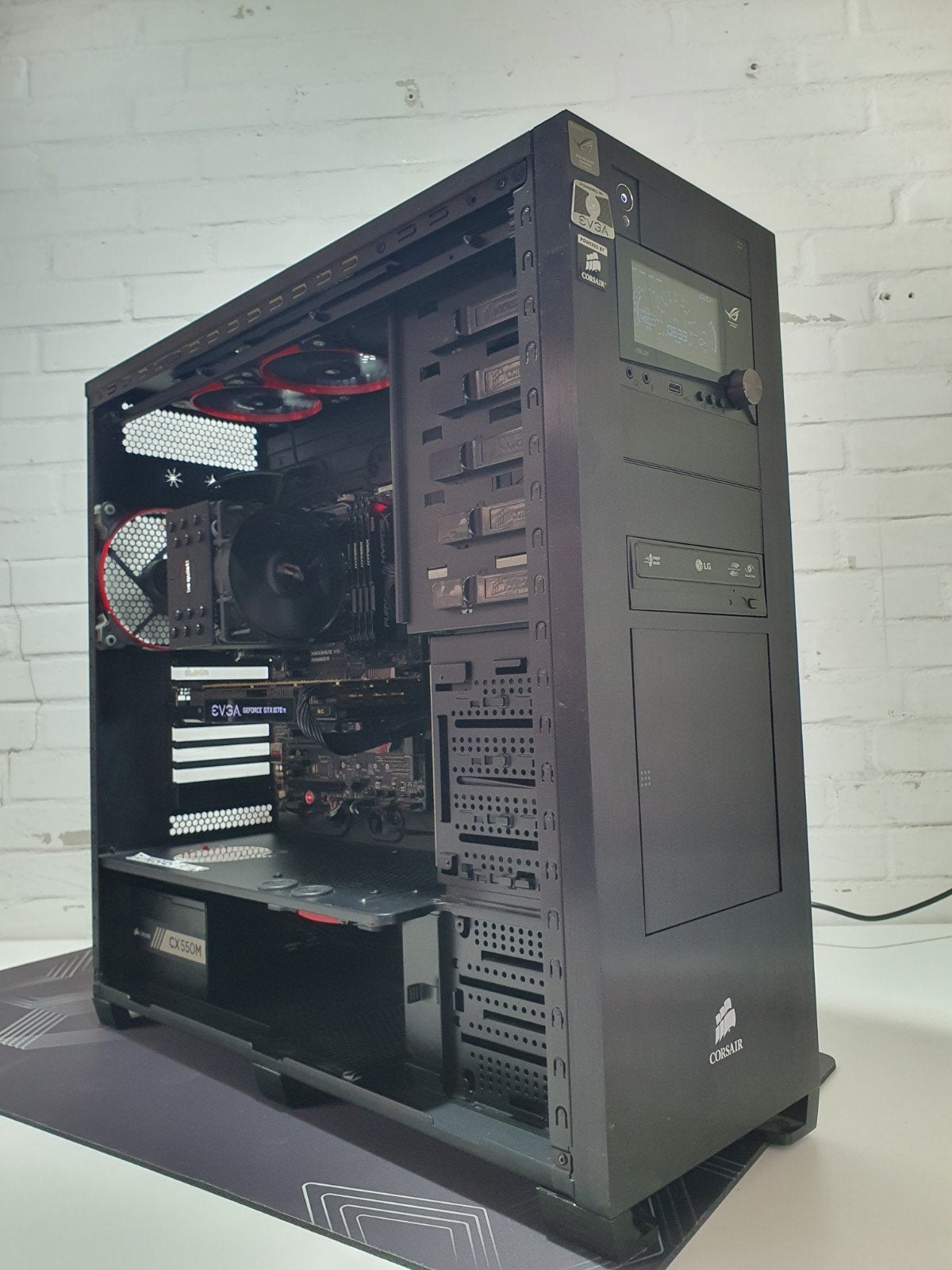 Game PC i7-7700K GTX 1070 Ti 16GB DDR4 500GB SSD Win 11, Computers en Software, Ophalen, 32 GB, ., Refurbished