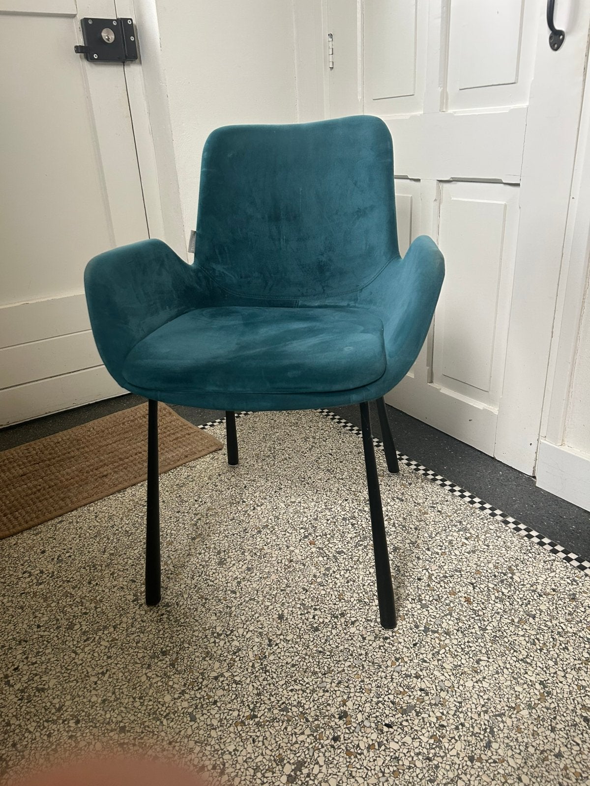Stoelen van Zuiver, Huis en Inrichting, Stoelen, Ophalen, Gebruikt, Blauw, Vier