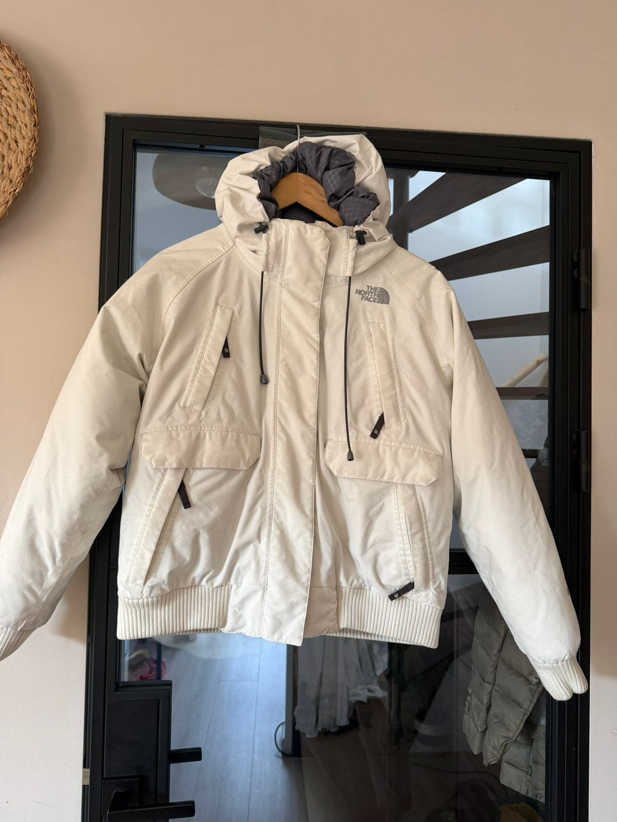 Prachtige dames ski jas The North Face hyvent uitgevoerd L, Ophalen of Verzenden, Gedragen, Maat 42/44 (L), Jack