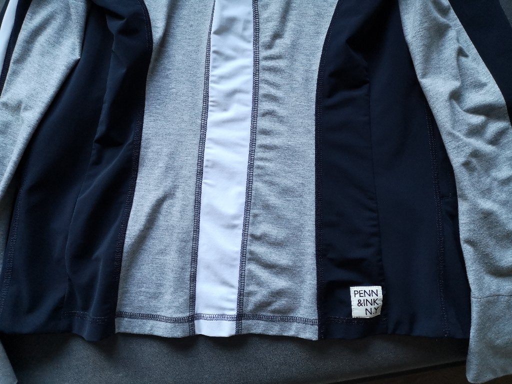Blazer jasje Penn en Ink, Ophalen, Blauw, Zo goed als nieuw, Jasje