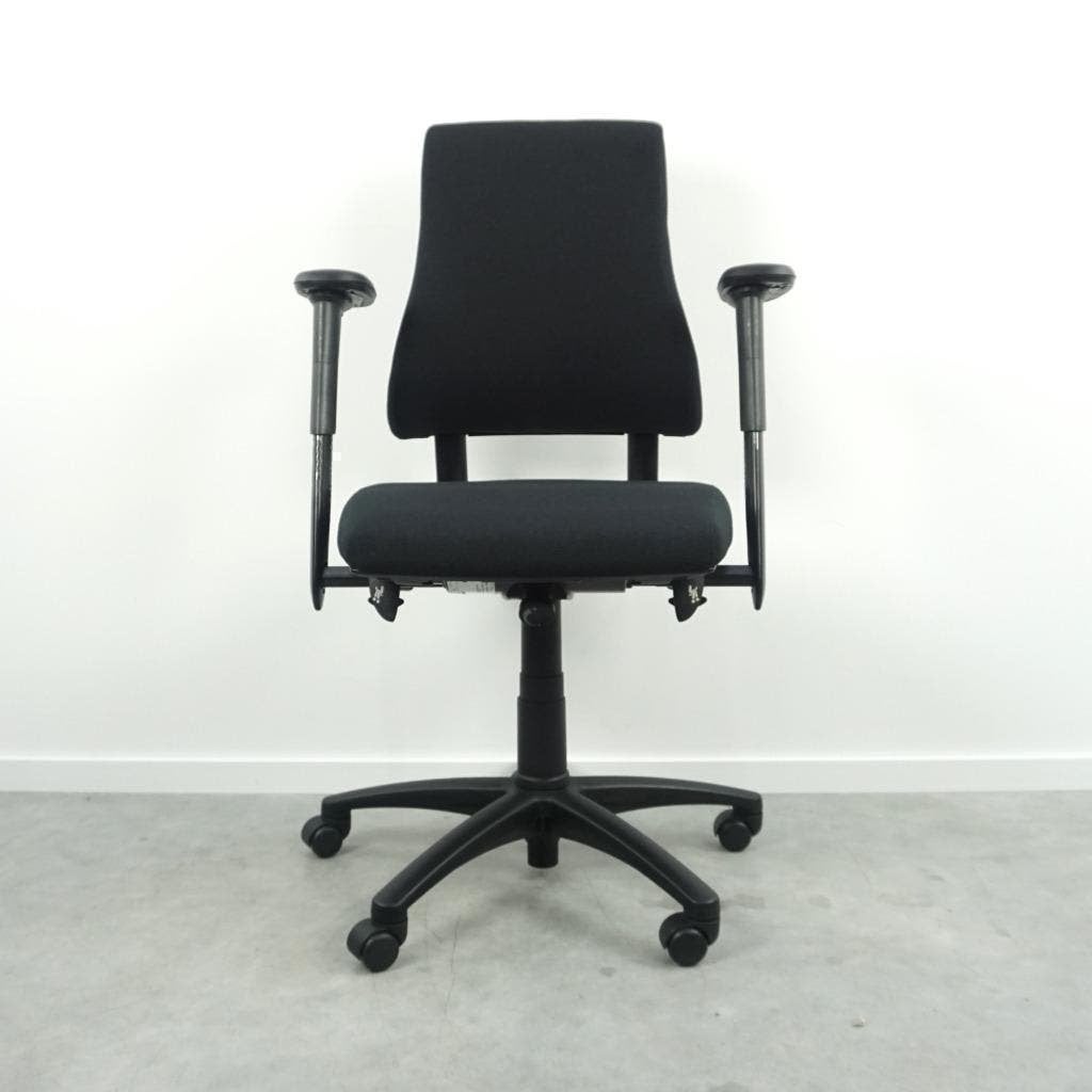 BMA Axia Bureaustoel | Refurbished | Nieuw Gestoffeerd 4D, Huis en Inrichting, Gebruikt, -, Zwart, -