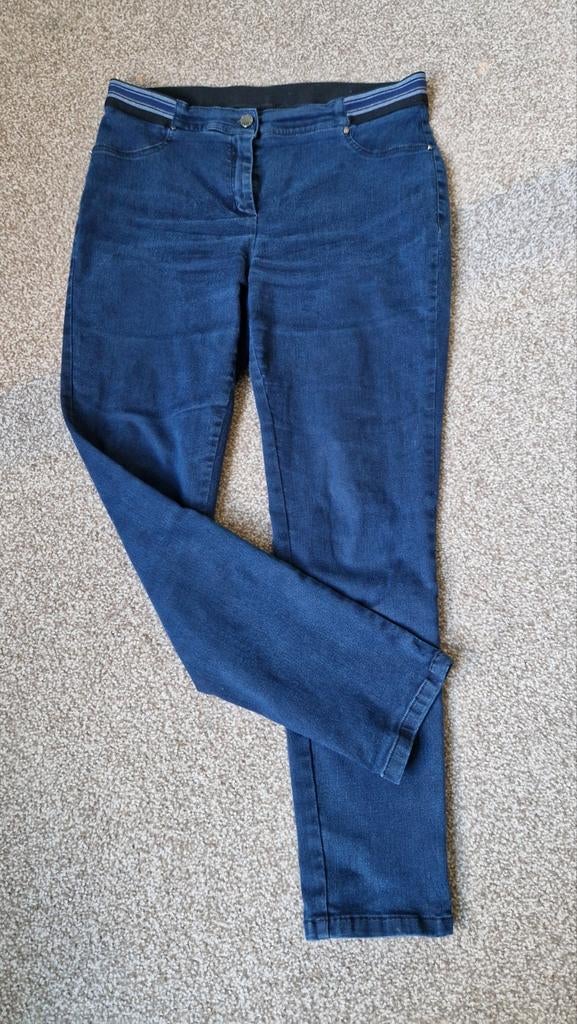 Toni broek maat 42 Jenny Ankle, Kleding | Dames, Blauw, Maat 42/44 (L), Ophalen of Verzenden, Zo goed als nieuw