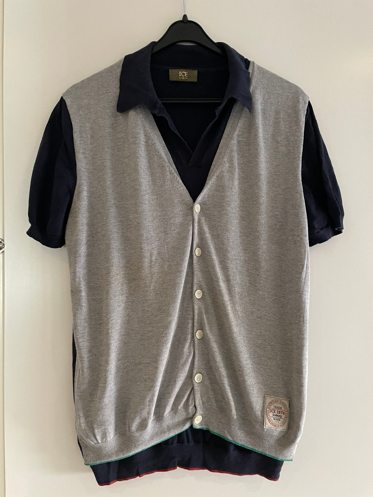Ice iceberg polo xxl, Ophalen of Verzenden, Zo goed als nieuw, Overige maten, Grijs