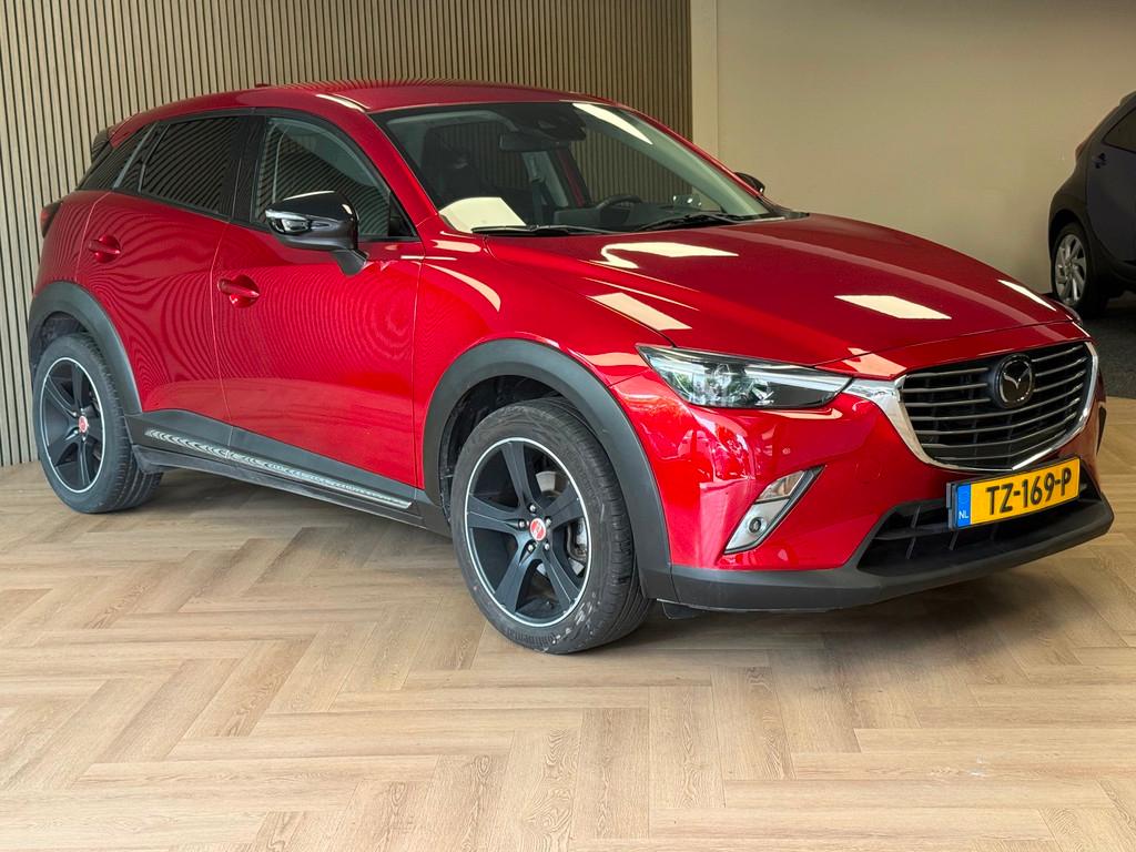 Mazda CX-3 2.0 SkyActiv-G 120 GT-M AUT NAVI LED HEAD UP ACC, Auto's, Mazda, 1998 cc, Gebruikt, 4 cilinders, SUV of Terreinwagen