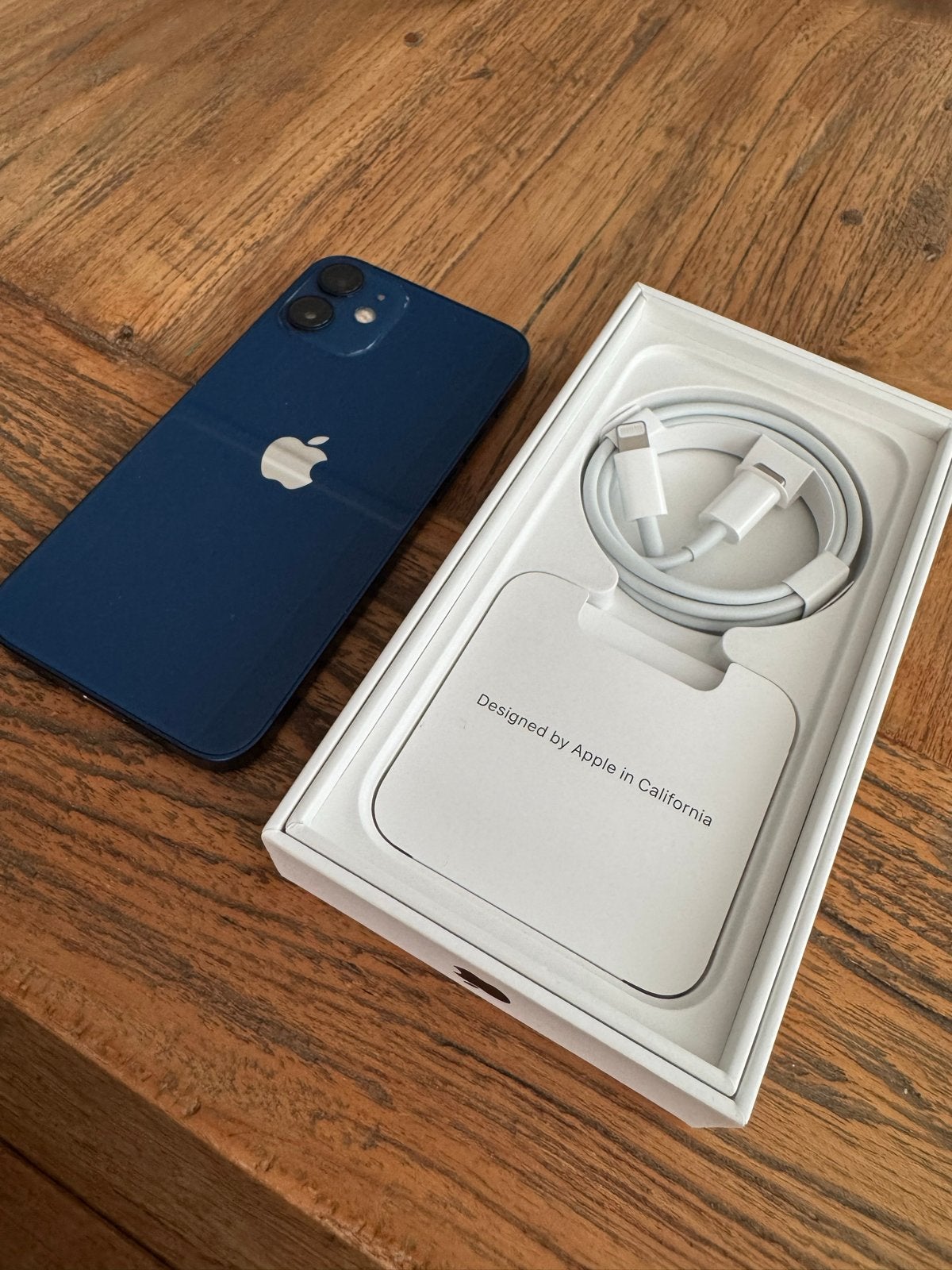iPhone 12 mini (64GB) - Blauw, Telecommunicatie, Mobiele telefoons | Apple iPhone, 80 %, Gebruikt, Ophalen of Verzenden, 64 GB
