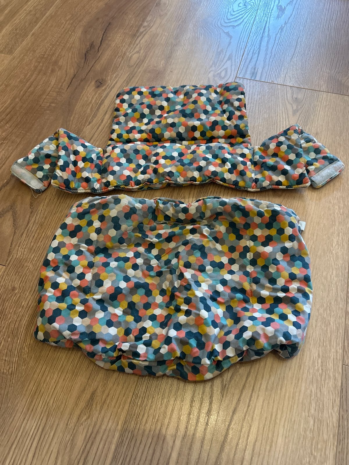 Stokke hoes voor kinderstoel - kleurrijk patroon, Ophalen of Verzenden, Gebruikt, Meegroeistoel, Stoelverkleiner