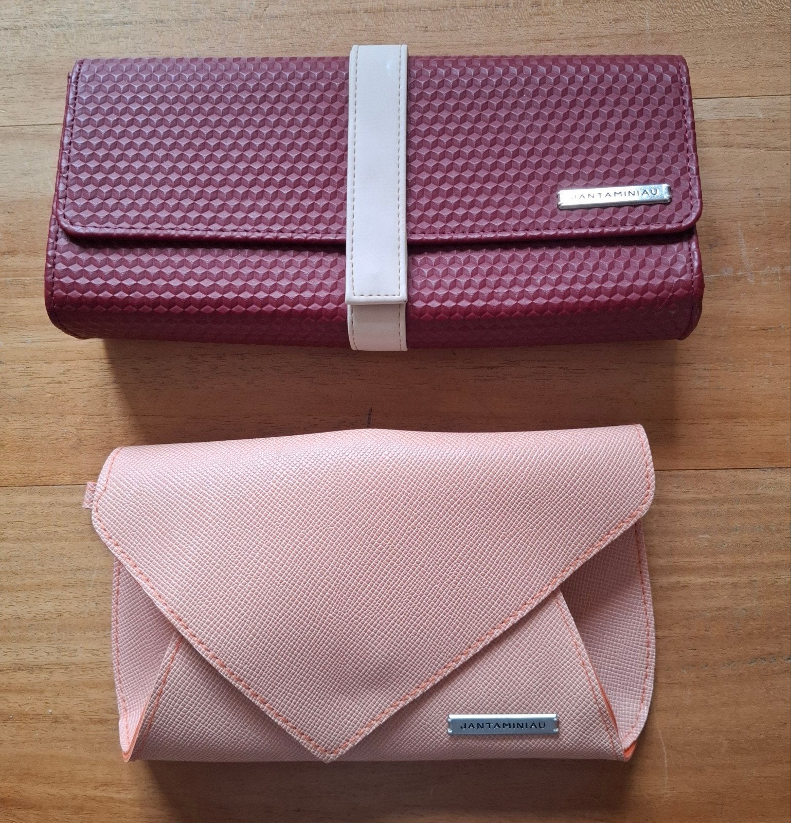Set van 2 Jan Taminiau KLM clutches/toilettasjes. Nieuwstaat, Ophalen of Verzenden, Zo goed als nieuw