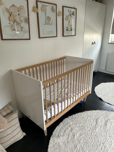 Bopita Indy babybed, Ophalen, Zo goed als nieuw, Ledikant